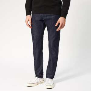 Edwin Men's Ed-55 Regular Tapered Kingston Blue Denim Jeans - Rinsed