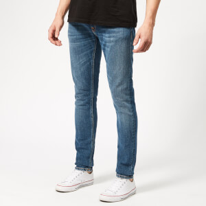 Nudie Jeans Men's Skinny Lin Jeans - Mid Authentic Power