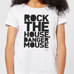 Danger Mouse Rock The House Women's T-Shirt - White