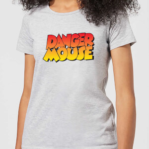 Danger Mouse Colour Logo Women's T-Shirt - Grey