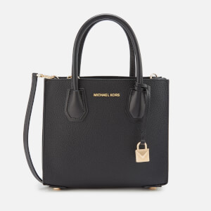 MICHAEL MICHAEL KORS Women's Mercer Medium Acrdion Messenger Bag - Black