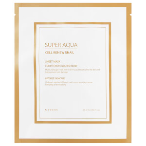 picture of MISSHA Super Aqua Cell Renew Snail Hydro-Gel Mask