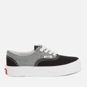 Vans Kids' Chambray Era Trainers - Black/True White