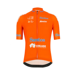 Santini Tour Down Under Ochre Leaders Jersey 2019