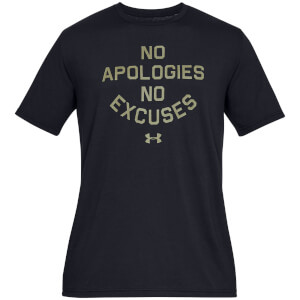 Under Armour MFO No Apologies T-Shirt - Black