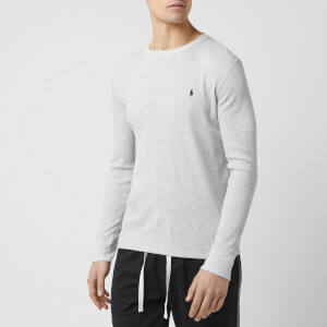 Polo Ralph Lauren Men's Long Sleeve Waffle T-Shirt - Brooklyn Heather Navy