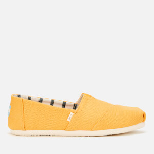 TOMS Women's Alpargata Slip-On Pumps - Gold Fusion