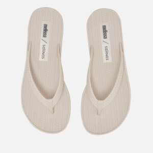 Melissa Women's Salinas Summer Braid Flip Flops - Ivory