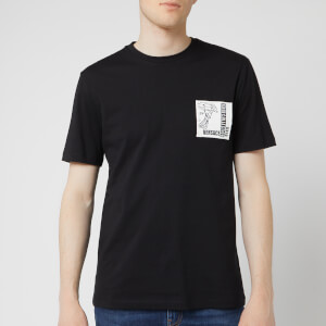 Versace Collection Men's Chest Patch T-Shirt - Black
