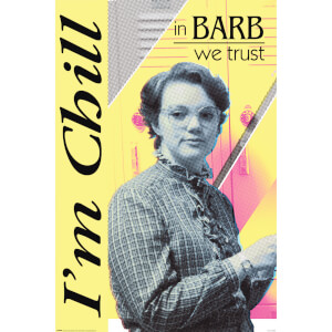 Stranger Things (In Barb We Trust) Poster