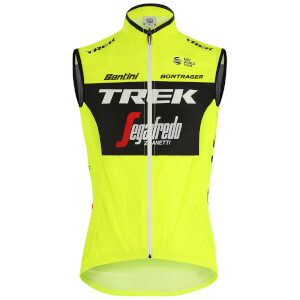 Santini Trek-Segafredo 2019 Training Fine Light Wind Gilet