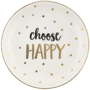 Sass & Belle Choose Happy Trinket Dish