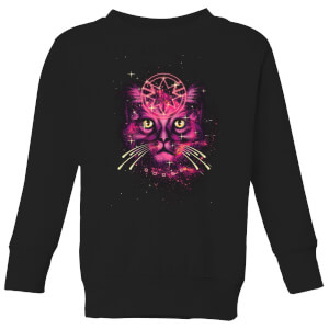 Captain Marvel Neon Goose Kids' Sweatshirt - Black