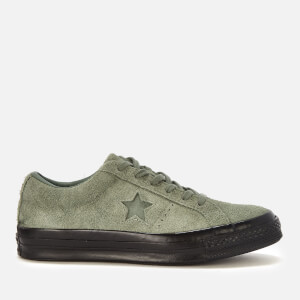 Converse One Star Ox Trainers - Vintage Lichen/Black