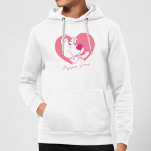 Scooby Doo Puppy Love Hoodie - White