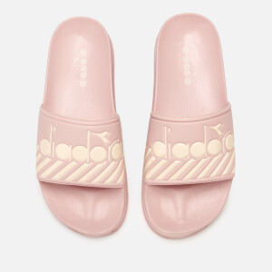 Diadora Women's Serifos 90 Wide Barra Slide Sandals - Rose Smoke