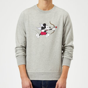 Disney Mickey Cupid Sweatshirt - Grey