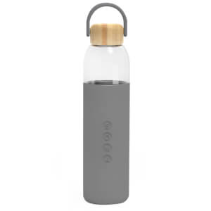 Soma Glass Water Bottle - 25oz (750ml) - Grey