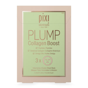 PIXI PLUMP Collagen Boost Sheet Mask (Pack of 3)