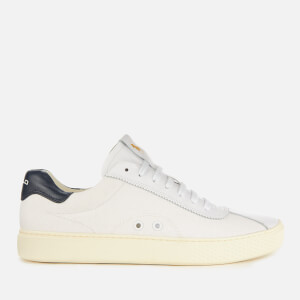 Polo Ralph Lauren Men's Court 100 Lux Canvas Trainers - White/Newport Navy