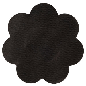 brushworks Black Satin Nipple Covers