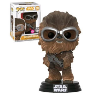 Figura Funko Pop! - Chewie con Gafas EXC (Aterciopelado) - Star Wars