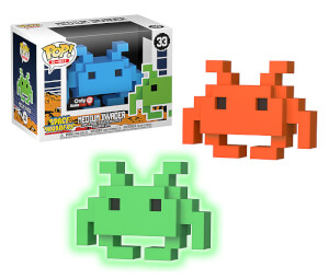 Space Invaders Medium Invader 8-Bit EXC Pop! Vinyl Figure