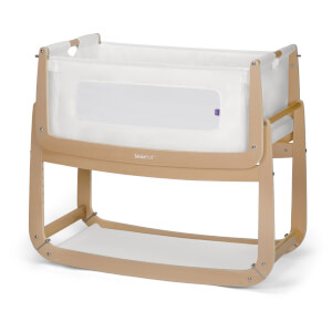 SnüzPod3 Bedside Crib - Natural
