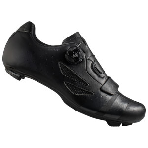Lake CX176 Wide Fit Road Shoes - Black/Grey