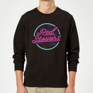 Rod Stewart Neon Sweatshirt - Black