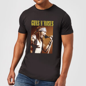 Guns N Roses Axel Live Men's T-Shirt - Black