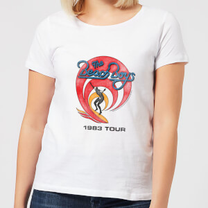 The Beach Boys Surfer 83 Women's T-Shirt - White