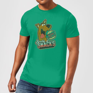 Scooby Doo Scooby Snacks Men's T-Shirt - Kelly Green