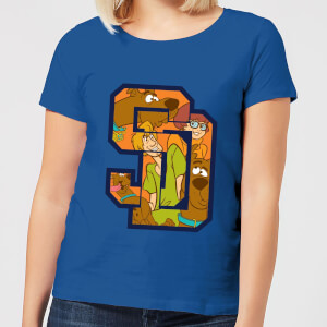 Scooby Doo Collegiate Women's T-Shirt - Royal Blue
