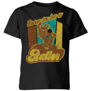 Scooby Doo Born To Be A Baller Kids' T-Shirt - Black