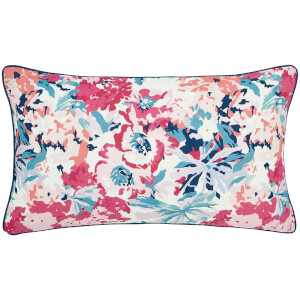 Joules Cottage Garden Border Stripe Cushions - Navy