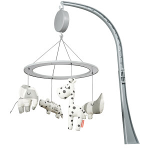 Done by Deer Musical Mirror Mobile - Grey