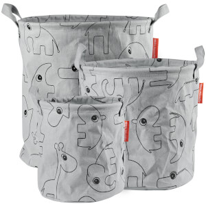 Done by Deer Storage Baskets - Grey (Set of 3)