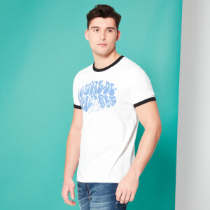 Looney Tunes Kaboom! You're Despicable T-shirt Ringer - Blanc et Noir