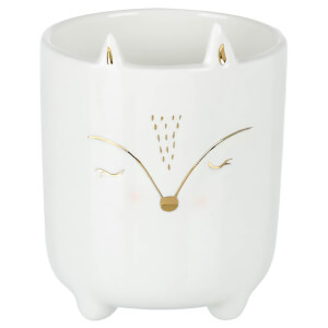 Parlane Porcelain Fox Planter