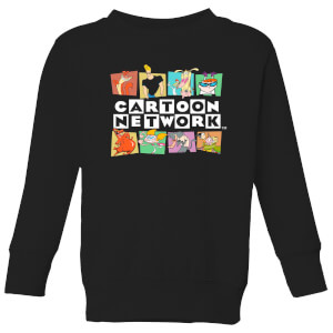 Cartoon Network Logo Characters Kids' Sweatshirt - Black