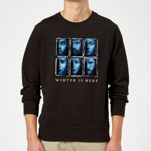 Game of Thrones Winter Is Here Faces trui - Zwart