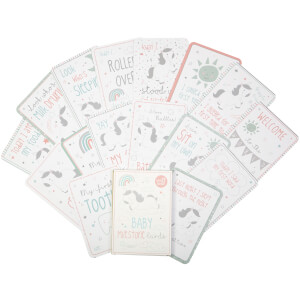 Sass & Belle Set of 16 Evie Unicorn Baby Milestone Cards