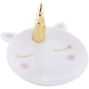 Sass & Belle Rainbow Unicorn Horn Ring Holder Dish