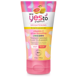 picture of YES TO Grapefruit Vitamin C Glow Boosting Unicorn Transforming Clay Cleanser