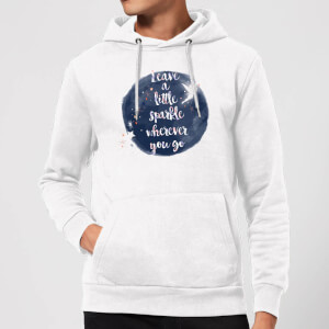 Disney Leave A Little Sparkle Hoodie - White