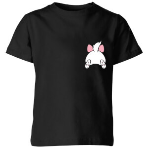 Disney Marie Backside Kids' T-Shirt - Black