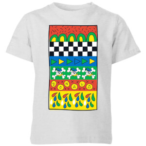 Donald Duck Vintage Pattern Kids' T-Shirt - Grey