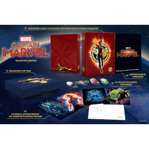 Captain Marvel 4K (avec Blu-ray 2D) - Steelbook Exclusif Édition Collector (Éd. UK)