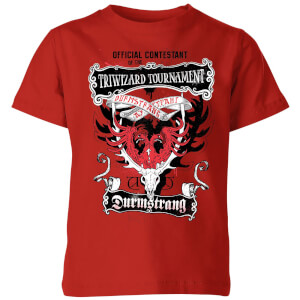 Harry Potter Triwizard Tournament Durmstrang Kids' T-Shirt - Red